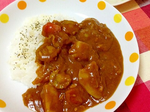 帆立ゴロゴロ☆スパイシー帆立カレー